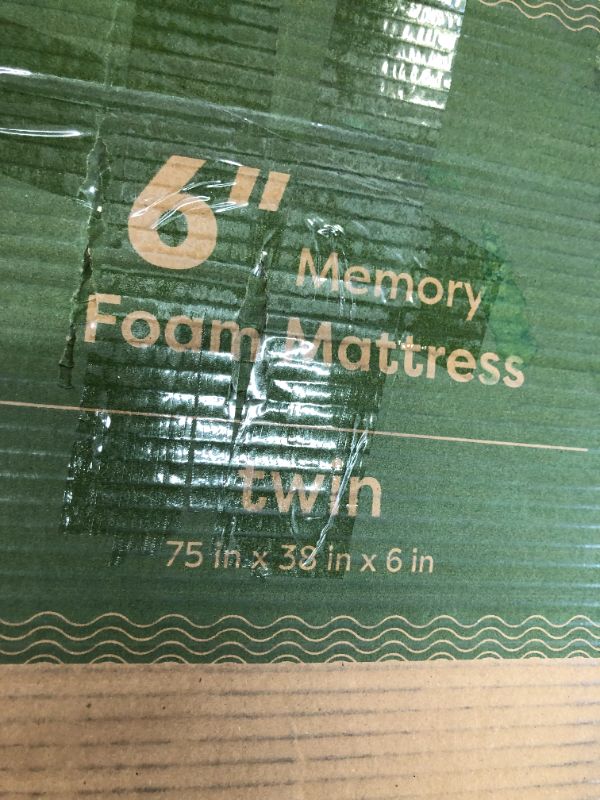 Photo 3 of Best Price Mattress 6-Inch Memory Foam Mattress, Twin