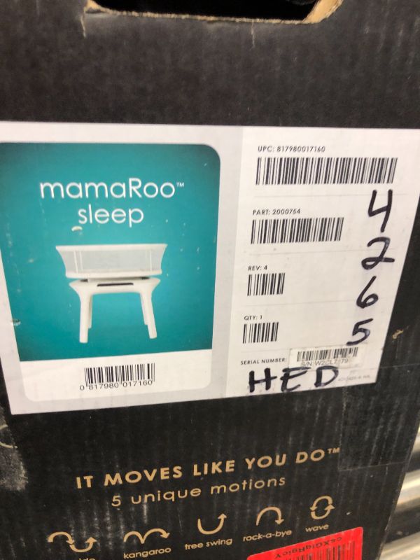 Photo 7 of 4moms mamaRoo sleep bassinet