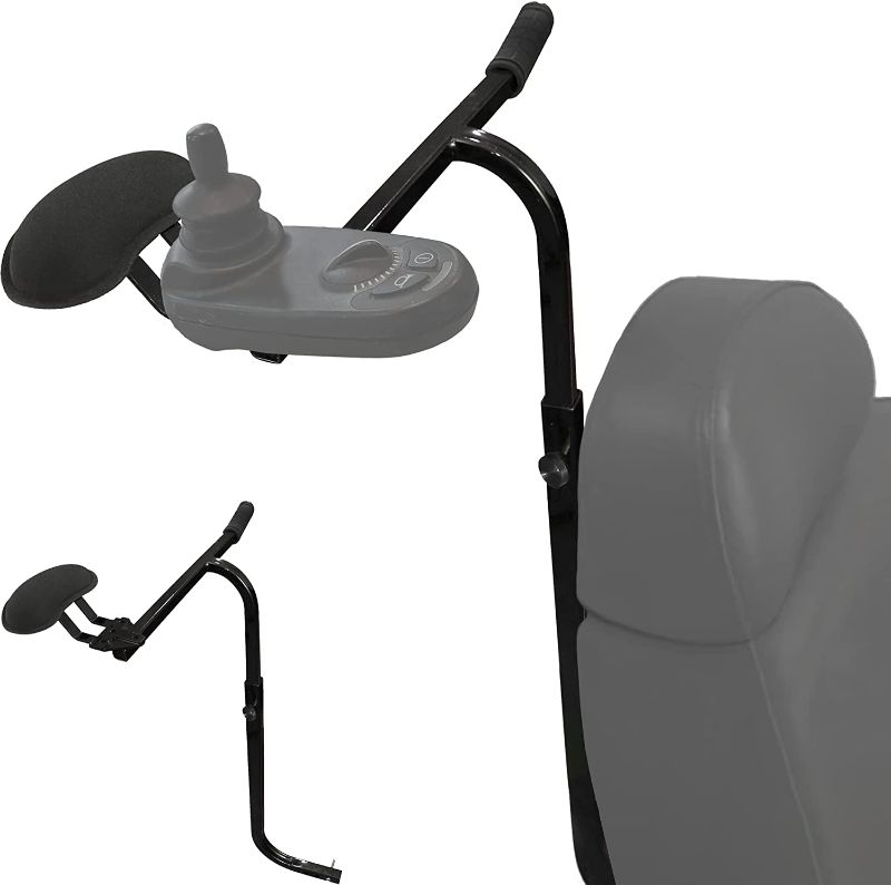 Photo 1 of Parable Devices Attendant Control Conversion Kit for Power Chairs: Move Joystick Behind Chair: Mobility Accessory for Seniors & Caregivers: for Most Drive Titan & Jazzy Power Chairs
