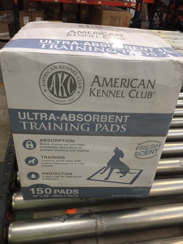Photo 2 of American Kennel Club Pet Training and Puppy Pads, Regular and Extra Large
