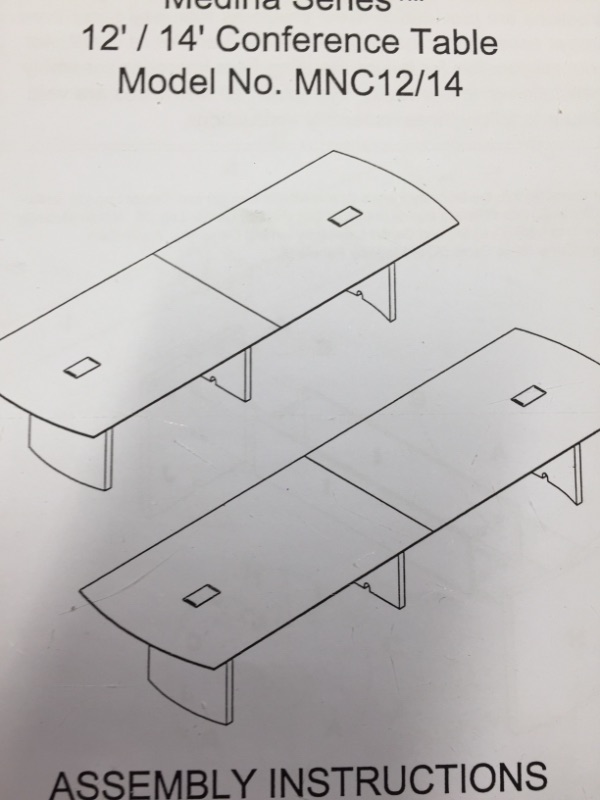 Photo 1 of 12 / 14 inch conference table 