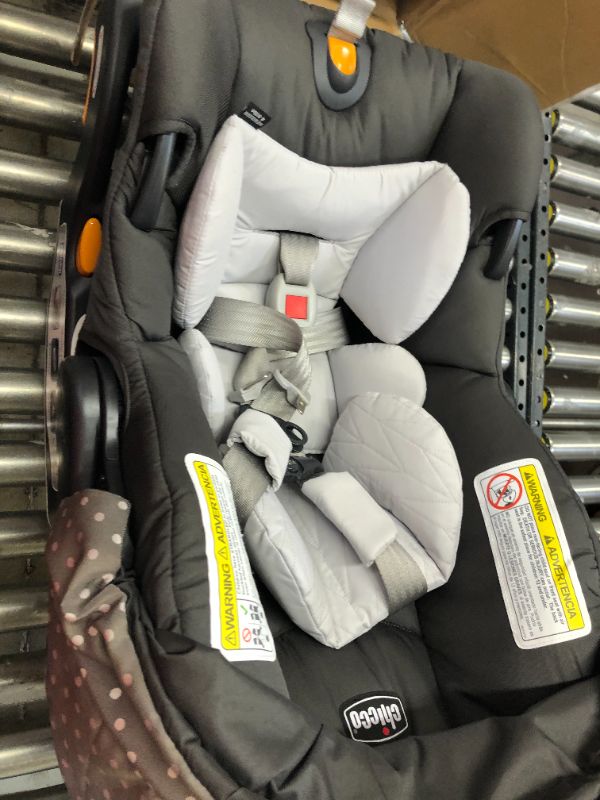 Photo 6 of Chicco KeyFit 30 Infant Car Seat and Base | Rear-Facing Seat for Infants 4-30 lbs.| Infant Head and Body Support | Compatible with Chicco Strollers | Baby Travel Gear
