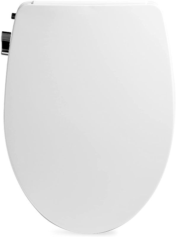 Photo 1 of Bio Bidet Slim Zero Bidet Toilet Seat, Elongated, White
