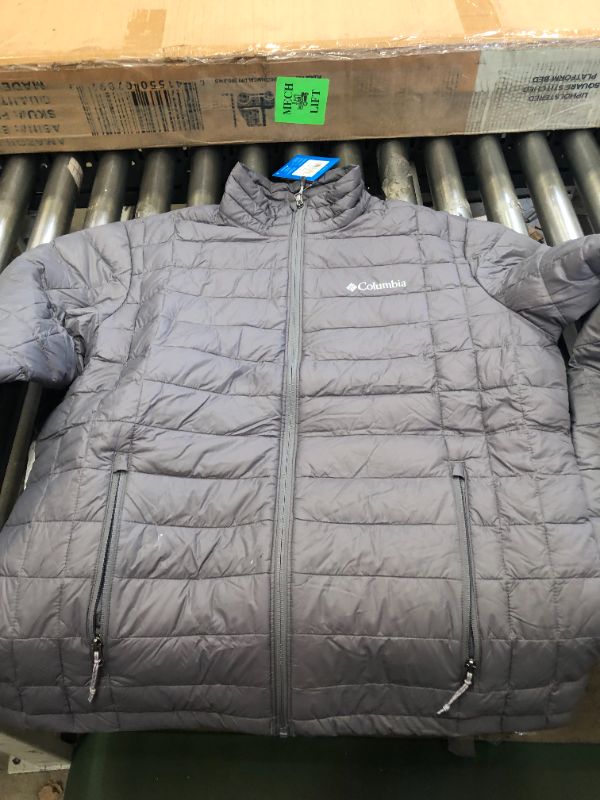 Photo 2 of Columbia Men's Voodoo Falls 590 TurboDown Jacket - L - Grey
