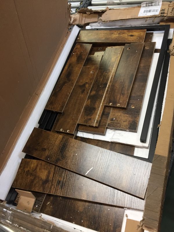 Photo 1 of Computer Desk Rustic Brown