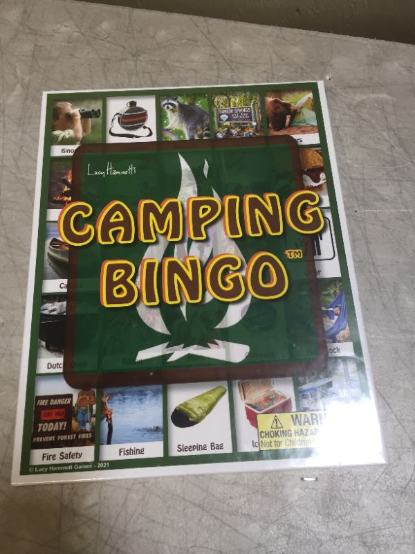 Photo 2 of Camping Bingo Set offered by Distribution Solutions
