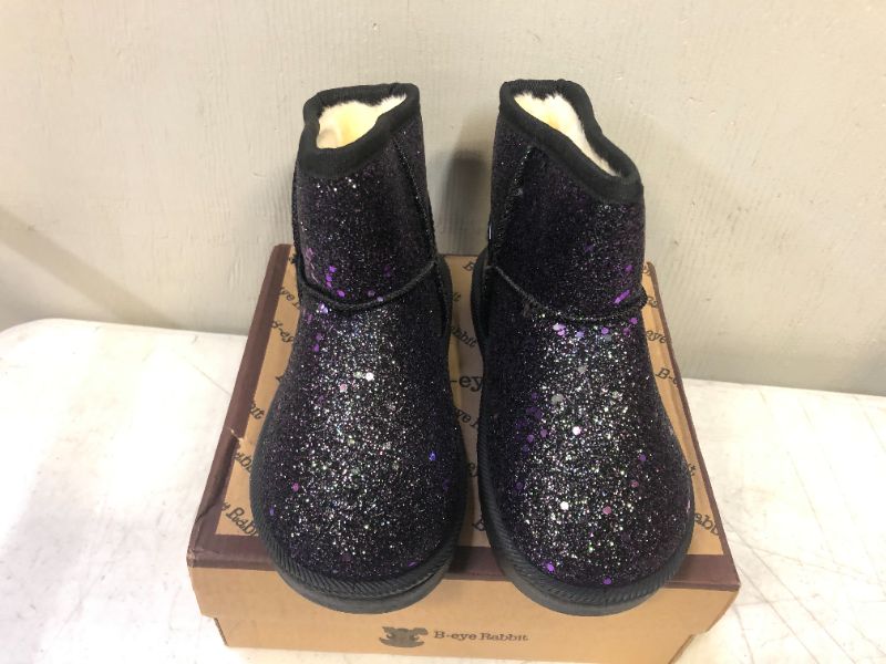 Photo 4 of Hawkwell Baby Girls Cotton Lining Glitter Warm Winter Snow Boots (Toddler/Little Kids) sIZE 10.5