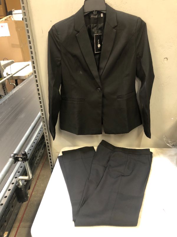 Photo 1 of 2Pcs Office Lady Business Unit Set Slim Fit Blazer Pant Size S