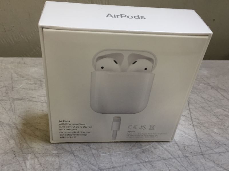 Photo 1 of Apple AirPods (2nd Generation)--new factory sealded 
