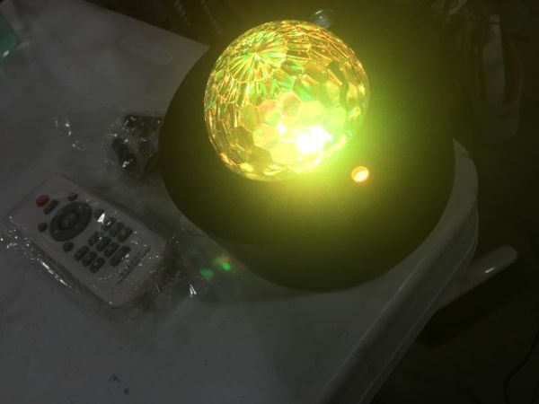 Photo 2 of Starry Projector for Bedroom,Night Light with Built-in Speaker Lamp for Kids 