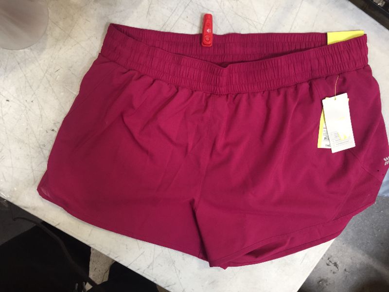 Photo 2 of Women's Mid-Rise Run Shorts 3" - All in Motion™ XL security tag still attached 