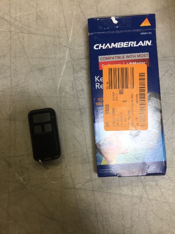 Photo 2 of Chamberlain 3-Button Keychain Garage Door Remote Control