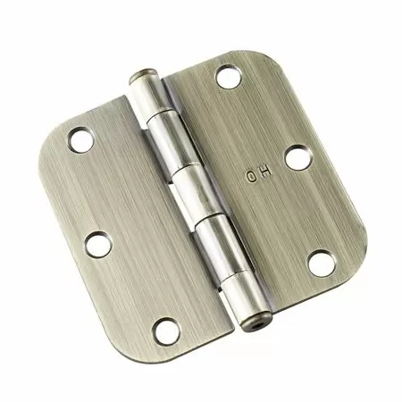 Photo 1 of [new] Richelieu Hardware 3.5in X 3.5in Brushed Nickel Mortise Butt Hinge 2-pack
