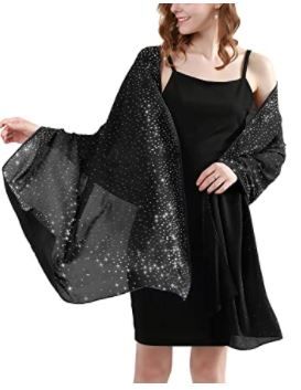 Photo 1 of  Cashmere-like Luxe Soft Knit Wrap Shrug Scarf Pashmina