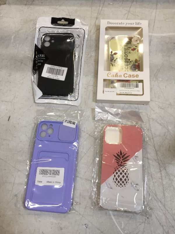 Photo 1 of 4 PACK MISC IPHONE CASES