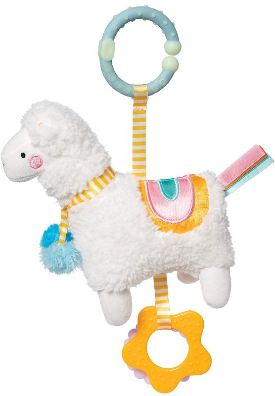 Photo 1 of Manhattan Toy Llama Clip-on Baby Travel and Teething Toy
