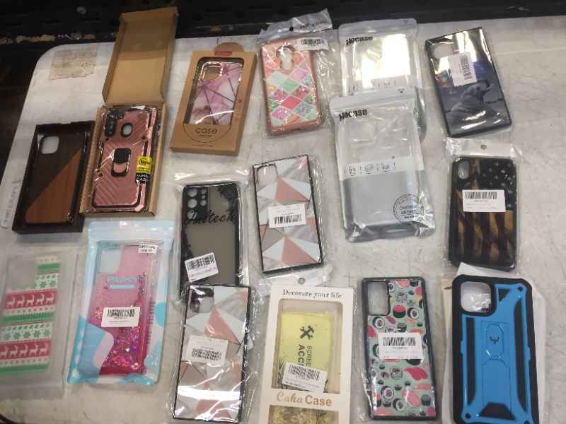 Photo 1 of miscellaneous phone cases variety of style and size for make and model 
