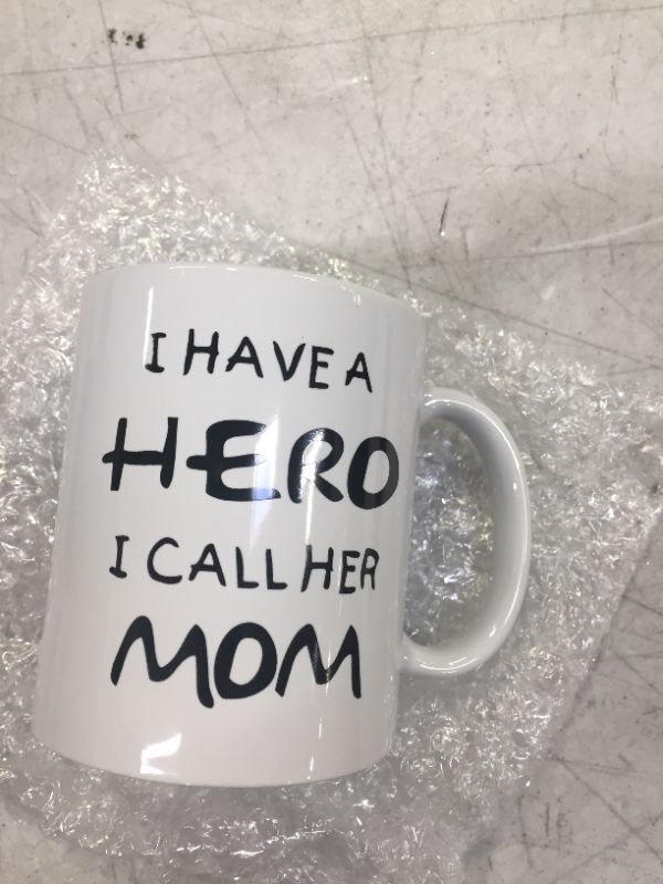 Photo 2 of Best Mom Coffee Mug I Have a Hero I Call Her Mom Mug Coffee Mugs for Mom Mothers Day Gifts from Daughter Son Mom Gifts Mother's Day Birthday Gifts 11 Oz
