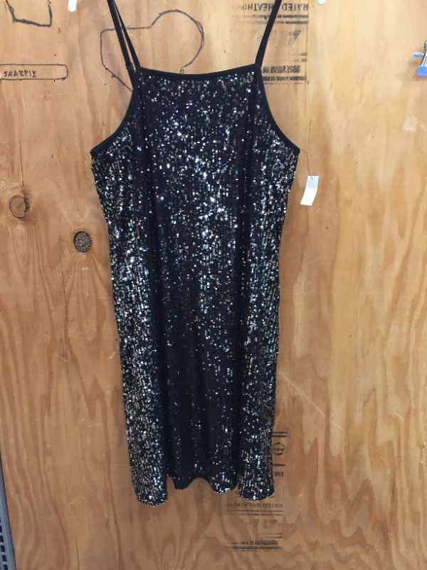 Photo 1 of Minis Sequin Dress-- size XXL  (18) color black 