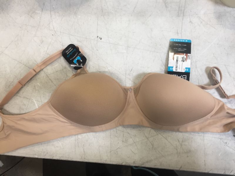 Photo 2 of Beauty by Bali Women's Wirefree Spacer Ultralight Bra B440 - Beige size 42D

