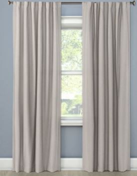 Photo 1 of Aruba Linen Blackout Curtain Panel - Threshold™ size 95 x 50

