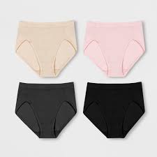 Photo 1 of Hanes Premium Women's Cool & Comfortable Microfiber Hi-Cut Panties 4pk
 size extra large 