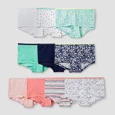 Photo 1 of Girls' 10pk Cotton Underwear - Cat & Jack™ size 4 

