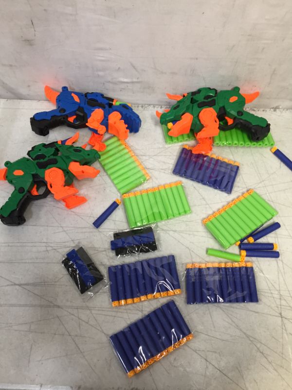 Photo 1 of 3 pack of dart guns 