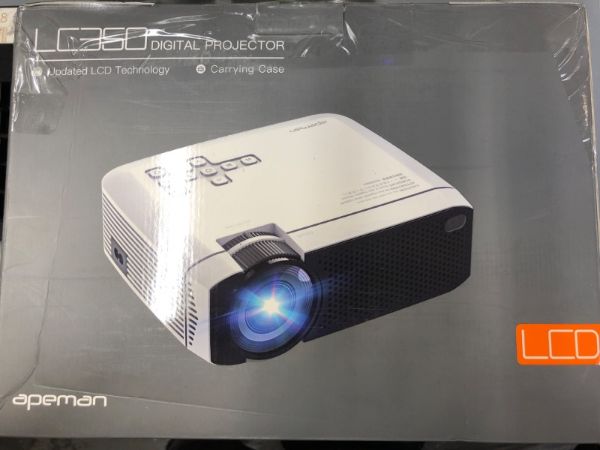 Photo 1 of Apeman Projector LC350 Digital LCD Projector 1080p
