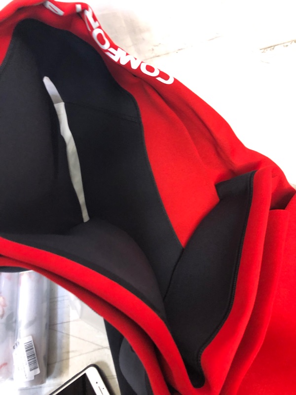 Photo 2 of Hevto Wetsuits Plus Size Men and Women 3mm Neoprene Full Scuba Diving Suits Surfing Swimming Long Sleeve Keep Warm Back Zip for Water Sport size XL2
