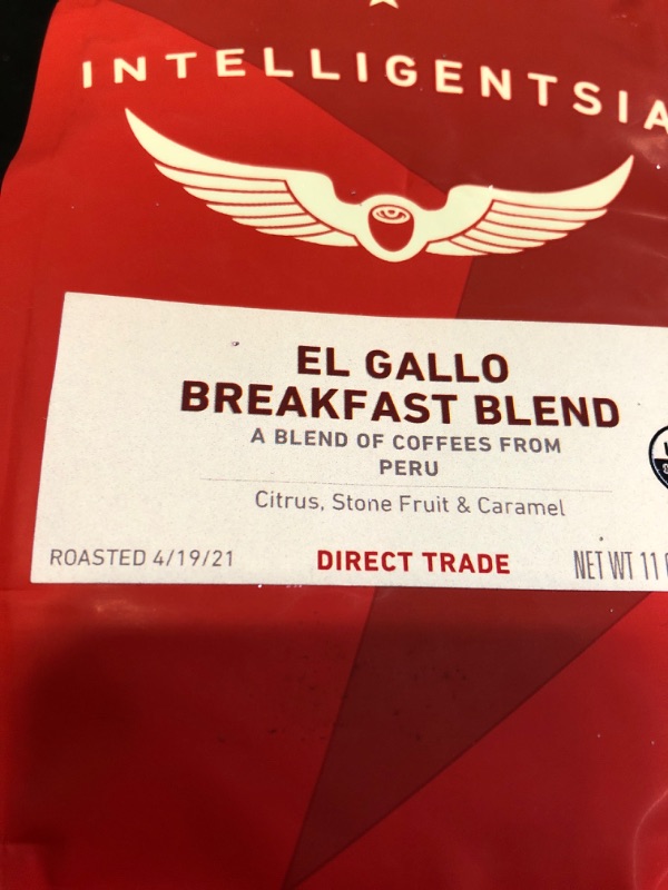 Photo 3 of Intelligentsia Organic El Gallo Breakfast Blend Coffee 12 oz. Bag