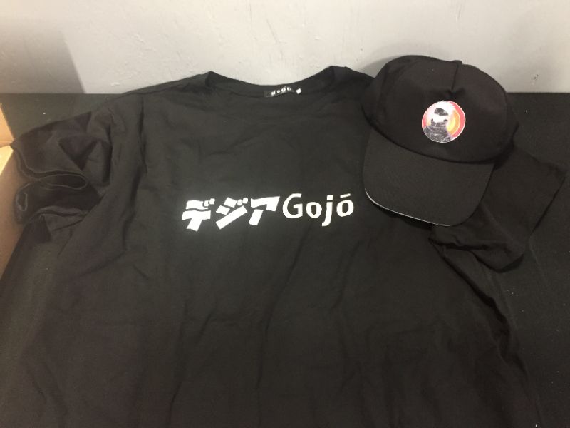 Photo 3 of 4XL AND 5XL GENERIC SHIRT SET WITH MATCHING HAT GOJO CHARACTER 