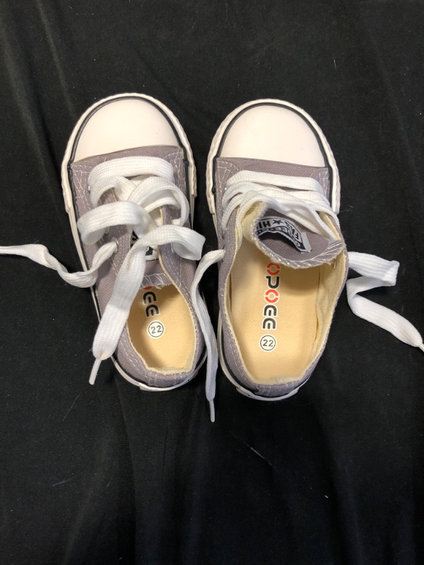 Photo 1 of size 5.5 kids Fashiuon oppdee lace up shoes 