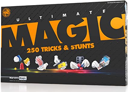 Photo 1 of Marvin's Magic - Kids Magic Set - 250 Ultimate Magic Tricks & Illusions | Magic Tricks for Kids | Includes Interactive Magic Tricks, Magic Ups and Balls + Much More | Suitable for Age 6+ 