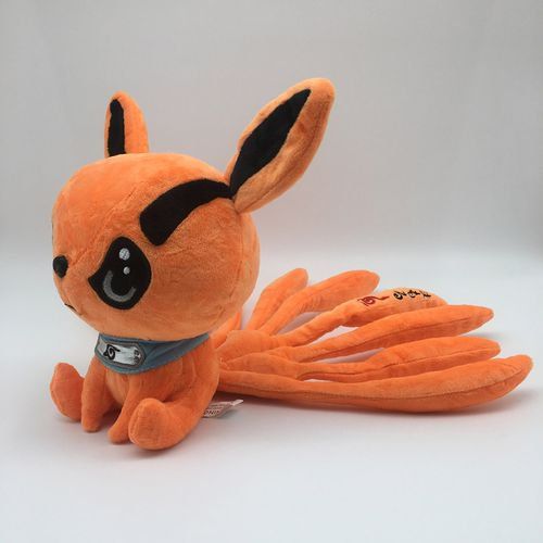 Photo 1 of KABOER Anime Naruto Kurama Nine-Tails Fox Plush Doll Stuffed Animal Toy
