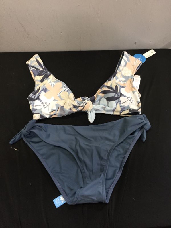 Photo 1 of CUPSHE Kirstin Tropical Bunny Tie Bikini MEDIUM