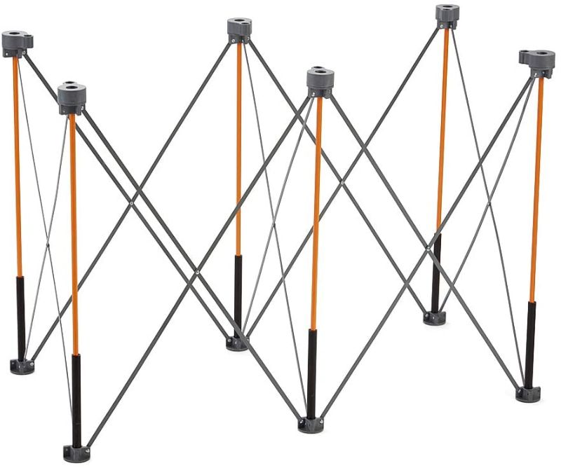 Photo 1 of Bora Centipede Tall 2ft x 4ft x 36in Portable Work Stand, Includes 4 X-Cups, 2 Quick Clamps, Carry Bag, CTC6
