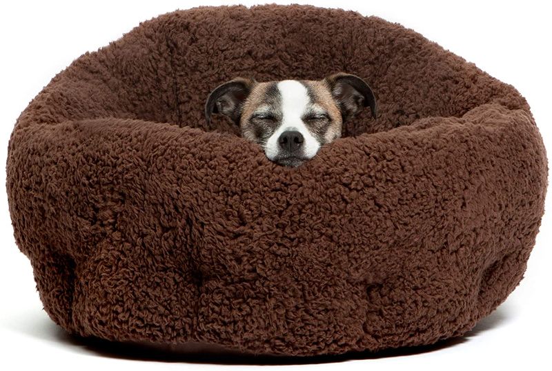 Photo 1 of Best Friends by Sheri OrthoComfort Deep Dish Cuddler, Self-Warming Joint-Relief Cat and Dog Bed, Machine Washable, Standard and Jumbo size, Multiple Colors
