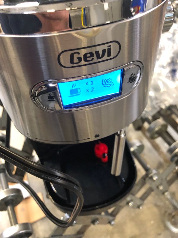 Photo 1 of geva coffee machine 