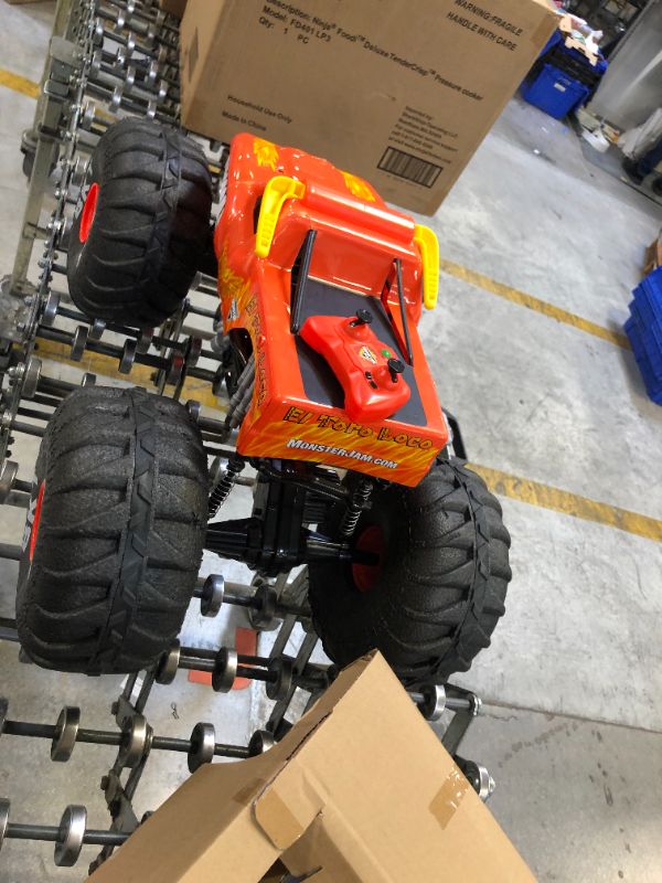 Photo 4 of Monster Jam, Official MEGA El Toro Loco, All-Terrain Remote Control Monster Truck for Boys Kids and Adults, 1:6 Scale
