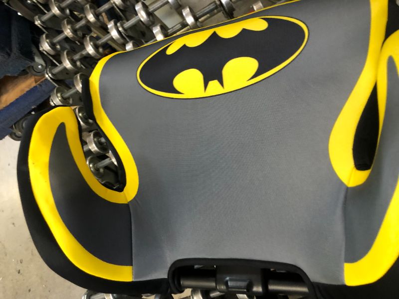 Photo 1 of Kids Embrace DC Comics Batman High Back Booster Car Seat, Black/Yellow