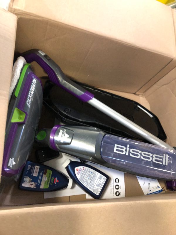 Photo 3 of Bissell SpinWave Cordless Hard Floor Expert, 23159 with BISSELL PET Natural Cleaning Formula
