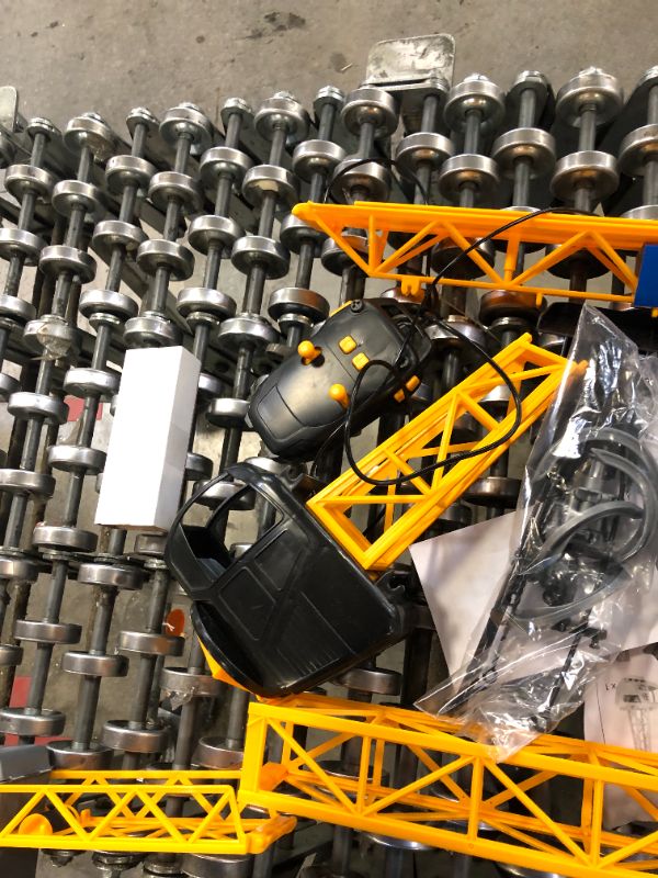 Photo 1 of DICKIE TOYS Mighty Construction Crane with Remote Control, Trolley, for Ages 3 and up
