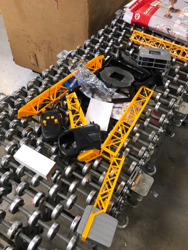 Photo 1 of DICKIE TOYS Mighty Construction Crane with Remote Control, Trolley, for Ages 3 and up
