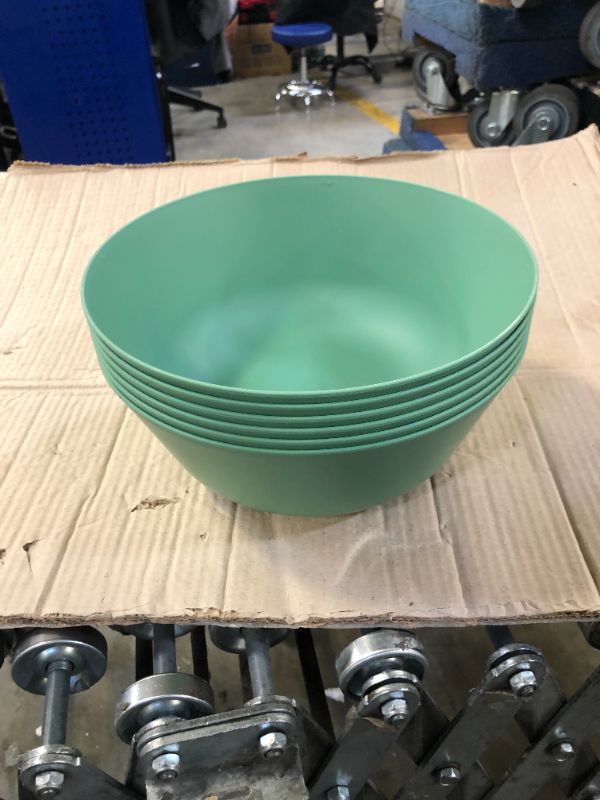 Photo 2 of 6 114oz Plastic Serving Bowl Green - Room Essentials
