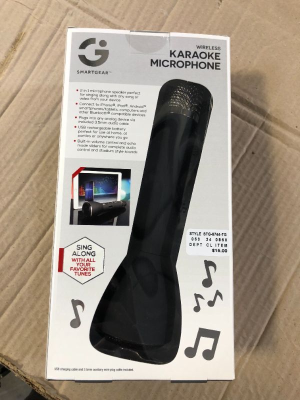 Photo 1 of Wireless Karaoke Microphone
