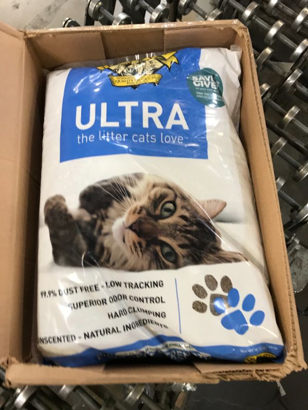 Photo 2 of  Dr. Elsey's Precious Cat Ultra Unscented Clumping Clay Cat Litter, 40lb Bag