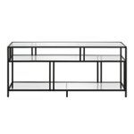 Photo 1 of Camden&Wells - Cortland TV Stand for TVs Up to 60" - Blackened Bronze/Glass
