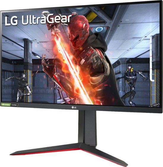 Photo 1 of LG - 27" Full HD Gaming Monitor NVIDIA G-SYNC Compatibility with AMD FreeSync Premium
