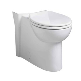 Photo 1 of American Standard Cadet Chair Height White 12-in Rough-In Round Toilet Bowl